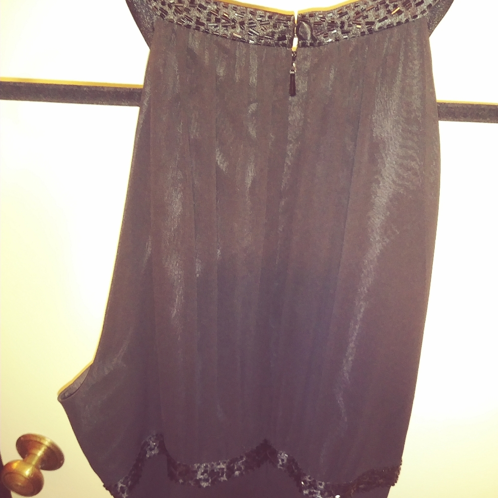 Evan Picone Black evening dress - Picture 2 of 5
